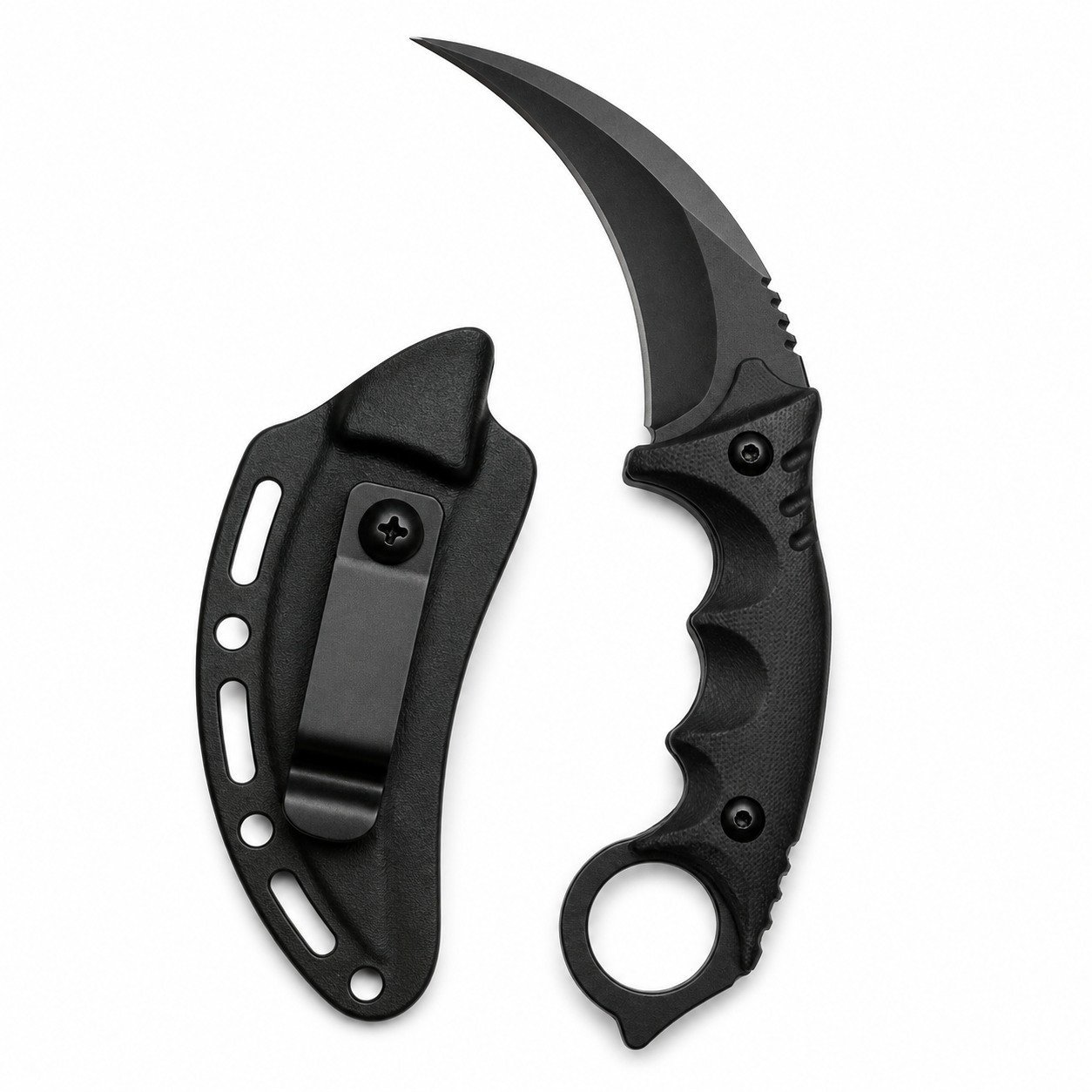 48010-main-white-clean J134 verfügt über ein Karambit-Messer mit geraden Krallen